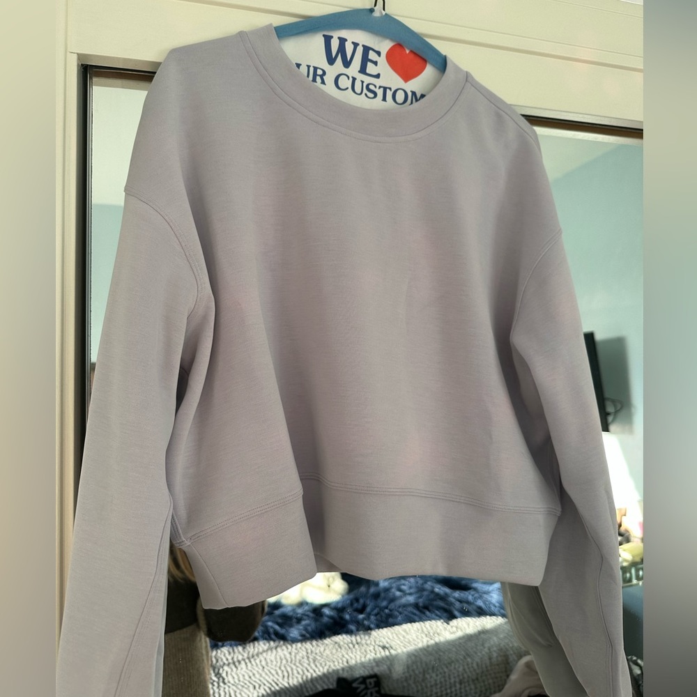 Lululemon Oversized Cropped Crew